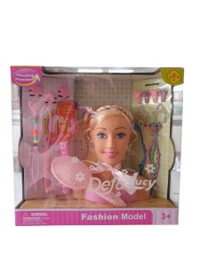 Model za stilizovanje frizure sa kikicama