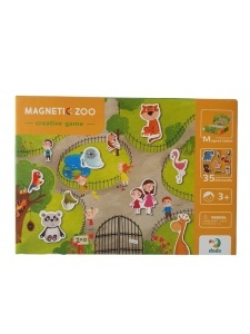 Igra sa magnetima Zoološki vrt 35 delova Dodotoys - Img 2