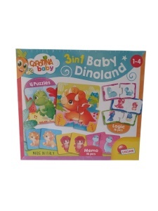 Edukativni set 3u1 Dinoland Carotina