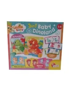 Edukativni set 3u1 Dinoland Carotina