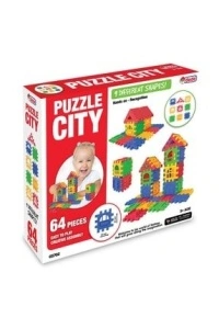 Kocke puzle grad Dede 64pcs