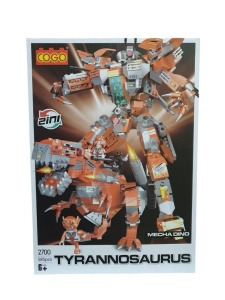 Kocke tyrannosaurus 2u1 Cogo 585pcs 2700