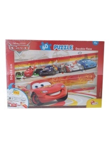Disney Cars puzle double face 60pcs Lisciani
