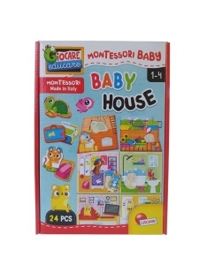 Montesori slagalica baby house Lisciani