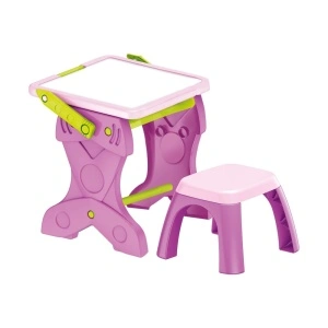 Tabla i sto za crtanje i pisanje 2u1 roze - Img 3
