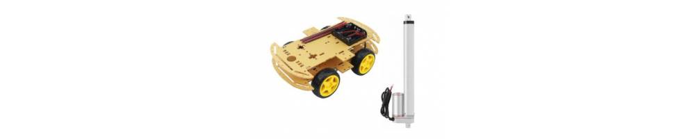 Roboti, accesorii, CNC