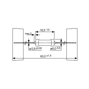 1.2 KOHM/3W 5% METAL OXID - Img 2