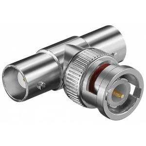 ADAPTOR BNC T TATA 2 MAMA
