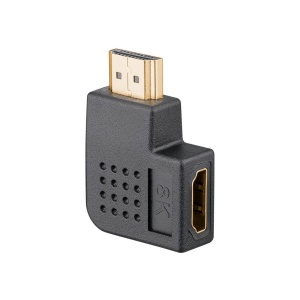ADAPTOR HDMI A MAMA-TATA 90 grade STANGA 8K/ 60Hz - Img 2