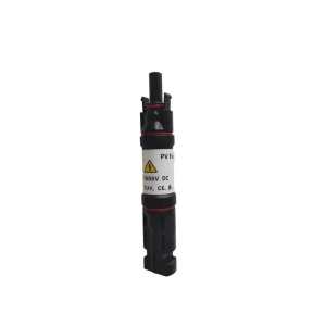 ADAPTOR MC4 MAMA-TATA CU SIGURANTA 30A/1000V DC