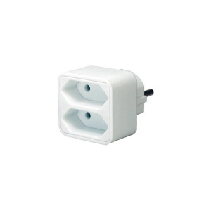 ADAPTOR PRIZA SHUCKO-2xEURO BRENNENSTUHL