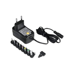 ALIMENTATOR REGLABIL 3...12V/2500mA 30W 8 CONECTORI DC DPM