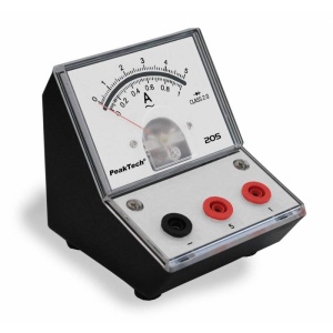 AMPERMETRU DIDACTIC 0...1A - 0...5A AC PEAKTECH P205-9