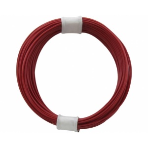 CABLU PVC 0.04 mmp 5x0.1mm 10m ROSU