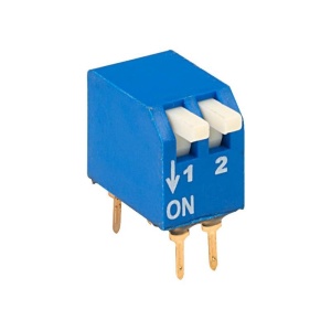 Comutatoare cu translatie DIP SWITCH 2 CT PIANO
