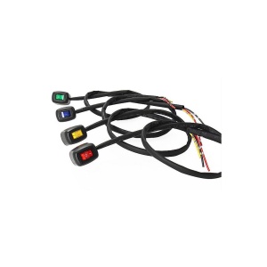 COMUTATOR BASCULANT 12V/10A ON-OFF ROSU - Img 2