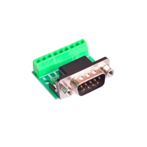 CONECTOR 9 PINI DB9 TATA CU BLOC TERMINAL