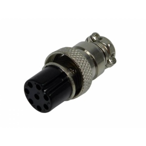 CONECTOR CIRCULAR GX16 8 PINI MAMA - CABLU