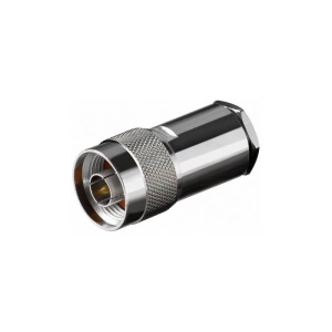 CONECTOR N-TATA RG213 TEFLON PIN AURIT 11GHz