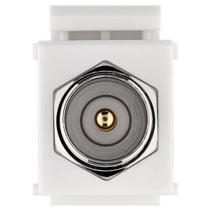 CONECTOR TIP KEYSTONE, CU MUFA TV TATA COAXIAL, MUFA F MAMA - Img 3