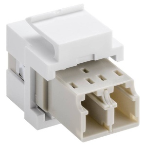 CONECTOR TIP KEYSTONE, INTARI 2 LC, MAMA PENTRU CABLU FIBRA OPTICA - Img 2