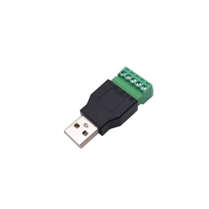 CONECTOR USB 2.0 TATA CU BLOC TERMINAL 5 PINI