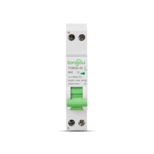 DISJUNCTOR DIFERENTIAL 1P+N 30mA/40A CURBA C TONGOU