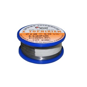 FLUDOR 0.25 mm (100 g) SN60PB40 CYNEL