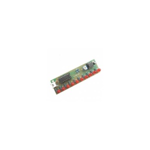 KIT LUMINA DINAMICA CU 10 LED-URI ROSII