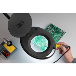 LAMPA BIROU CU LUPA, LED 8W NEGRU 3 DIOPTRII - Img 7