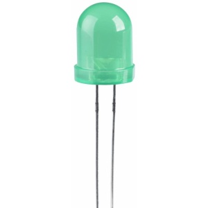LED 8 mm VERDE 20-70 mcd 60 grd