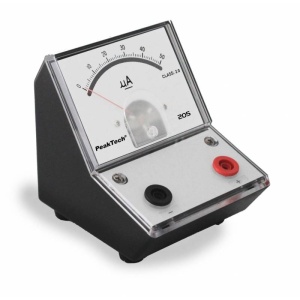 MICROAMPERMETRU DIDACTIC 0-50uA DC PEAKTECH P205-01