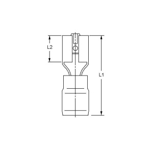 PAPUC 6.3X0.8 1mm ROSU