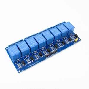 PLACA UNIVERSALA 8 RELEE 5V, CU OPTOCUPLOARE