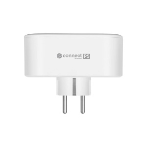 PRIZA DUBLA SMART 16A WIFI TUYA CONNECT P5 KRUGER&MATZ ALB - Img 3