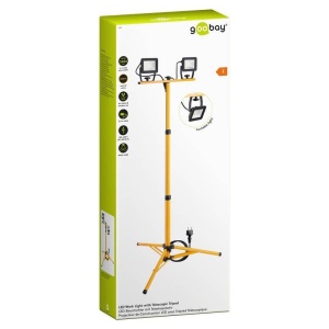 PROIECTOR LED DUBLU 2X20W/230V CU PICIOR TELESCOPIC 1,5 M - Img 4