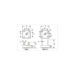 PUNTE REDRESOARE 50A/560V GBPC5008 - Img 2