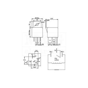RELEU 12 V/70 A SPST 80R AUTO - Img 2