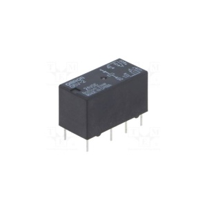 RELEU 24 VDC/ 2A, DPDT, PCB, G5V2-24 OMRON - Img 1