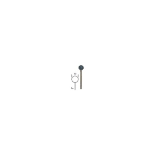 SET 3 BIAXURI SFERICE DIN CORINDON, 9mm