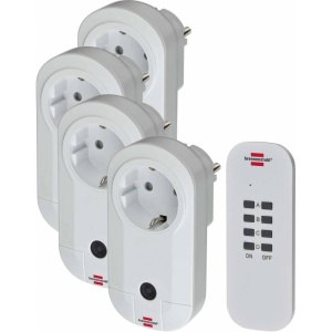 SET 4 PRIZE TELECOMANDATE RF 433MHz, IP20, BRENNENSTUHL