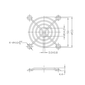 SITA PROTECTIE METAL 60x60 CROM - Img 2