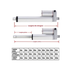 ACTUATOR LINIAR 300mm VITEZA 20mm/s 12V - Img 4