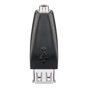 ADAPTOR USB 2.0- MAMA 3.5 mm STEREO