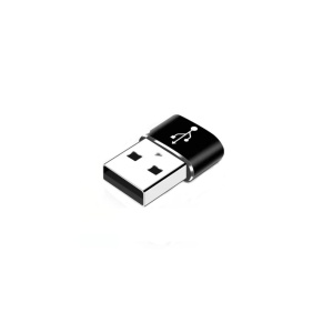 ADAPTOR USB-A USB TYPE-C OTG NEGRU