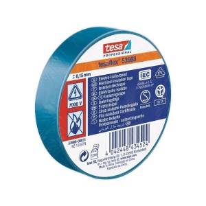 BANDA IZOLATOARE ALBASTRA 19mmx33m-TESA