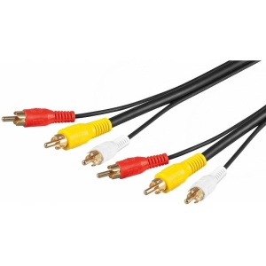 CABLU AUDIO 3xRCA TATA-TATA 15 m
