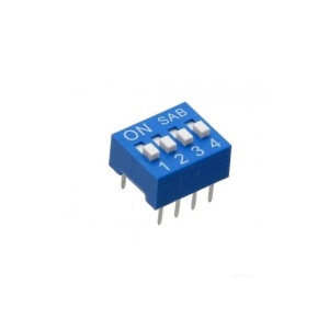 Comutatoare cu translatie DIP SWITCH 4 CT