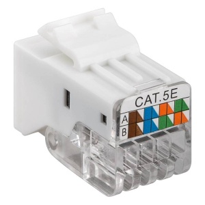 CONECTOR TIP KEYSTONE, MAMA, MUFA RJ45, CAT 5E UTP, 100MHz - Img 3