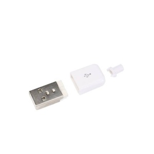 CONECTOR USB A TATA CABLU NEGRU